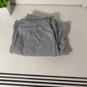 Gray pajama pants
